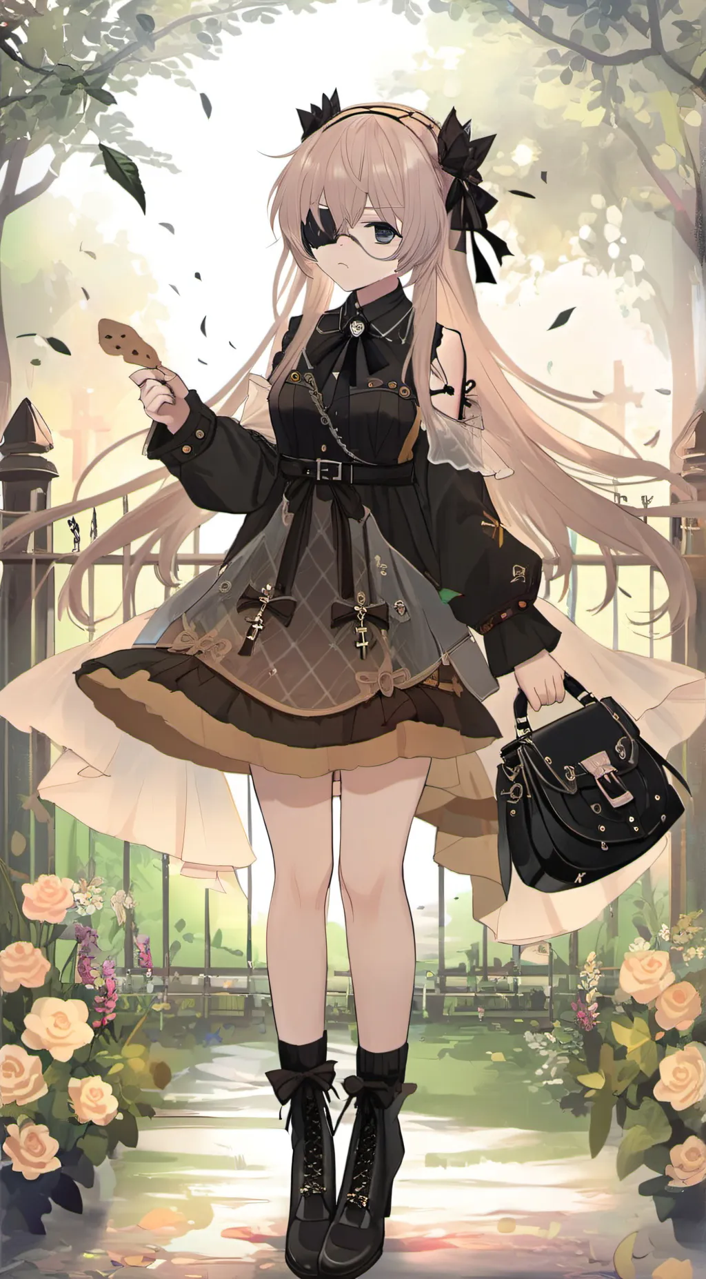 ai character: Lilly background