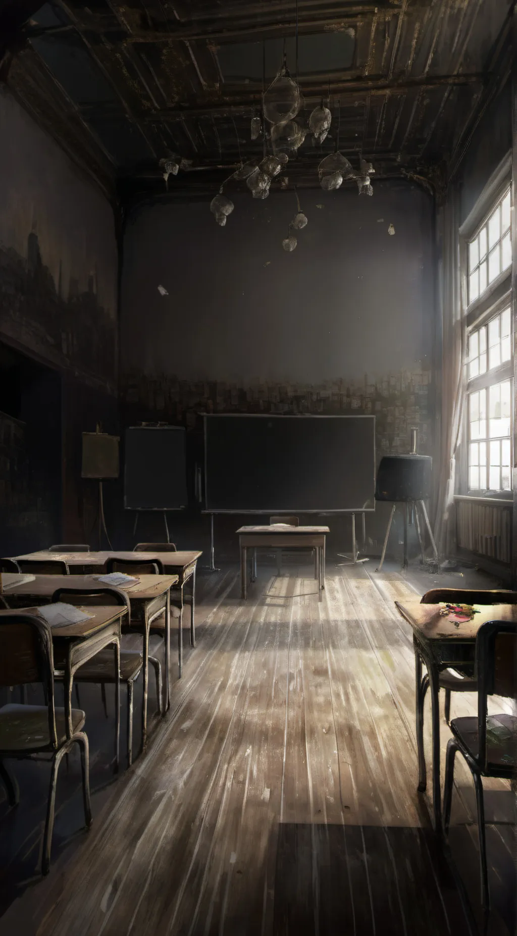 ai character: Class drama background