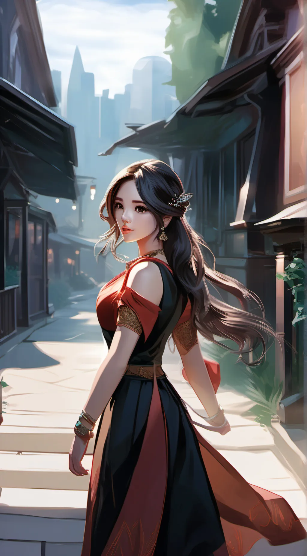 ai character: blaze background