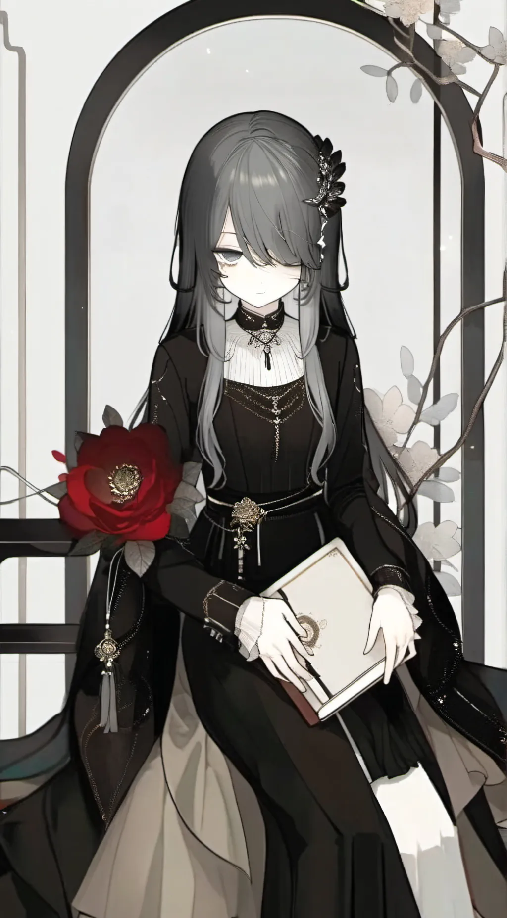 ai character: Ash background