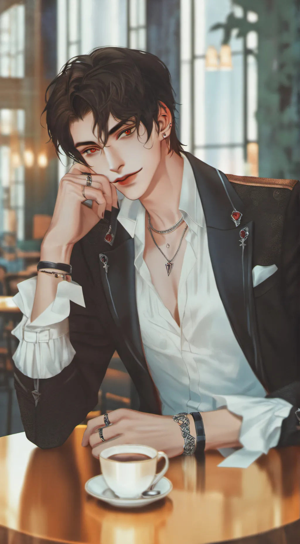 ai character: Alex background