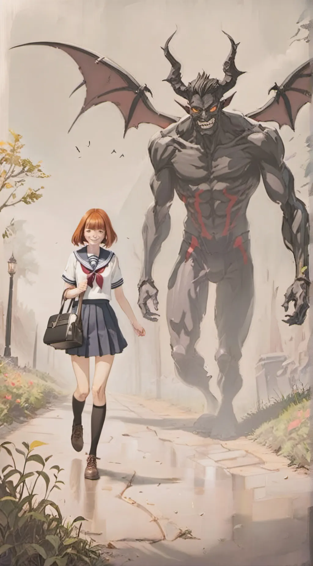 ai character: Veronica background