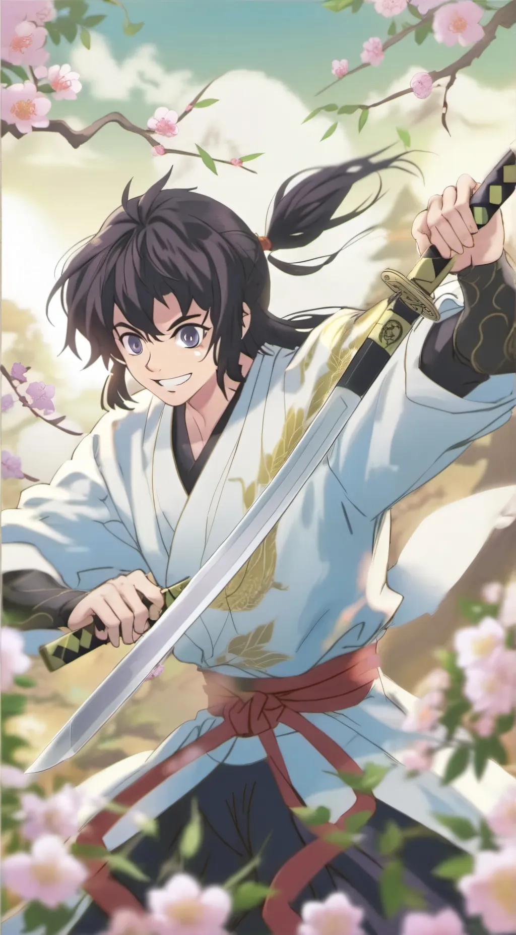 ai character: inosuke background