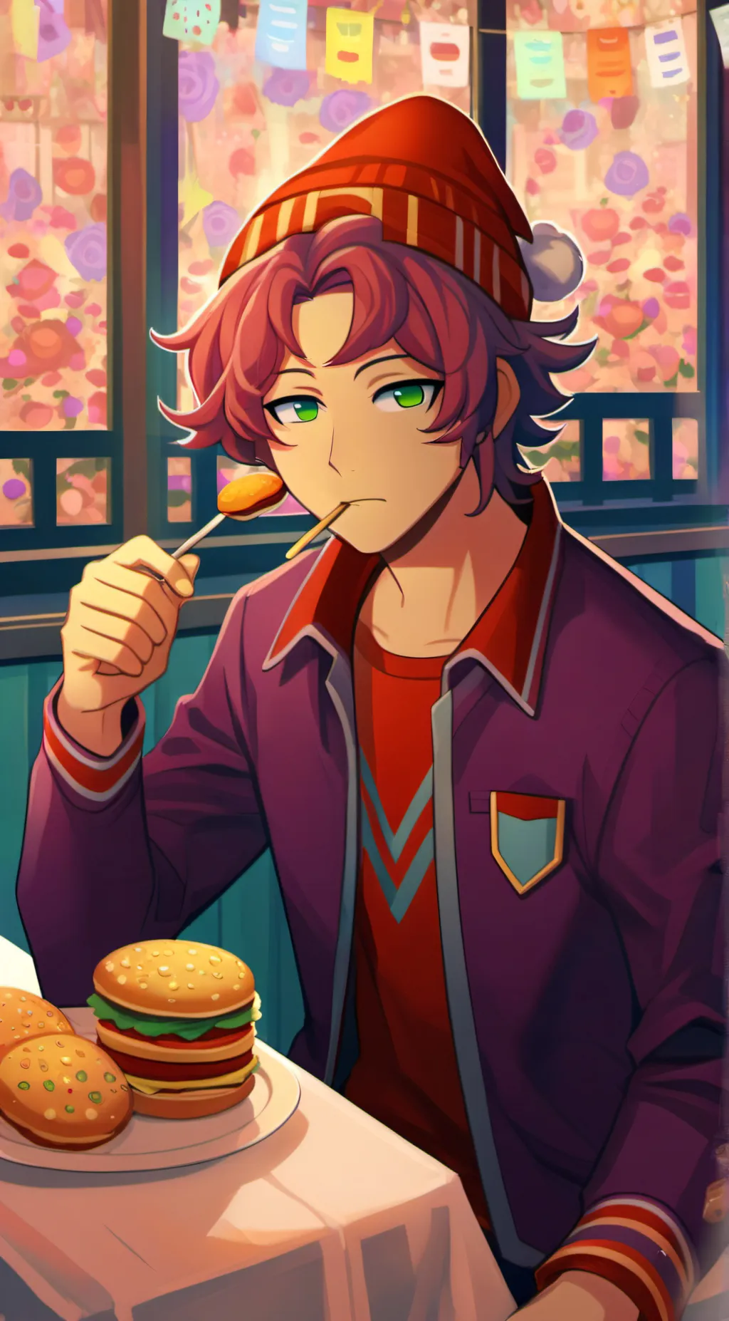 ai character: Opposite wally background