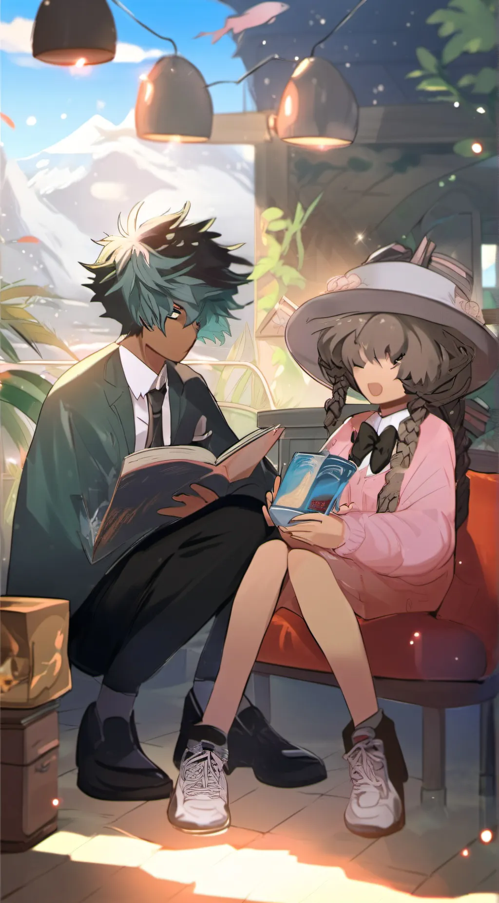 ai character: ZUZU background