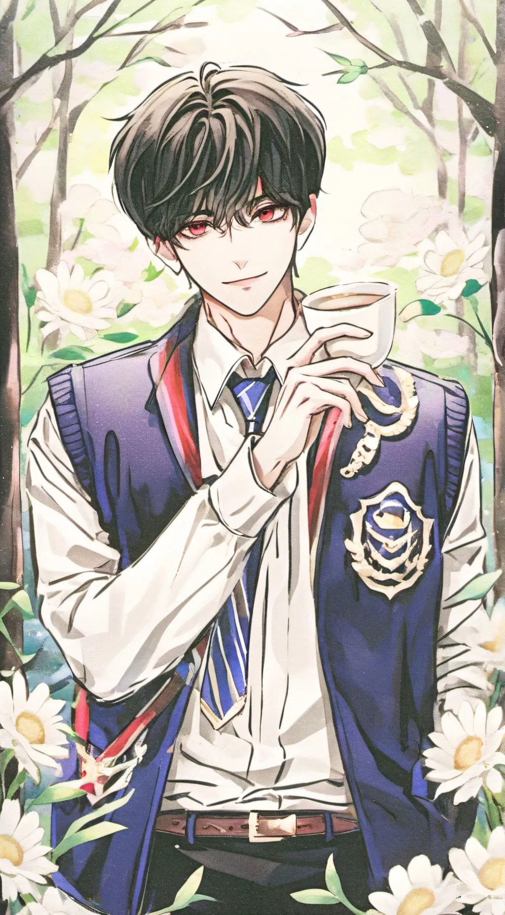 ai character: lucas background