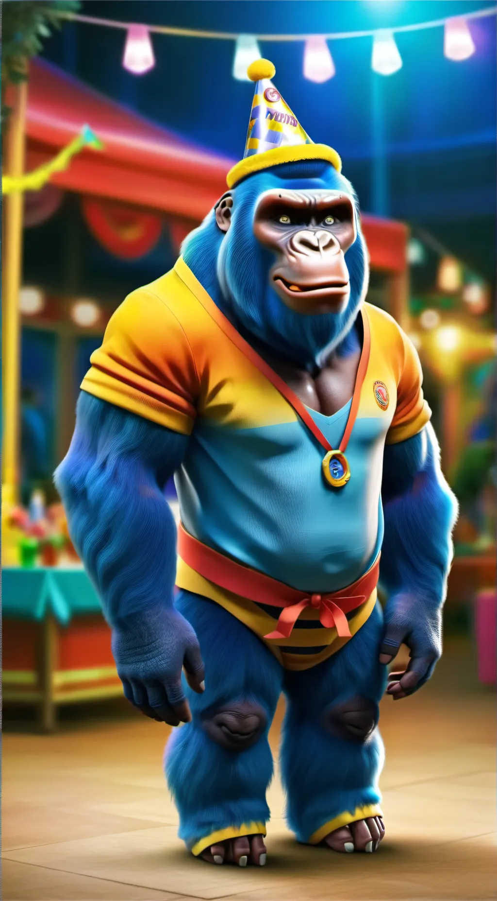 ai character: Oh oh ah ah background