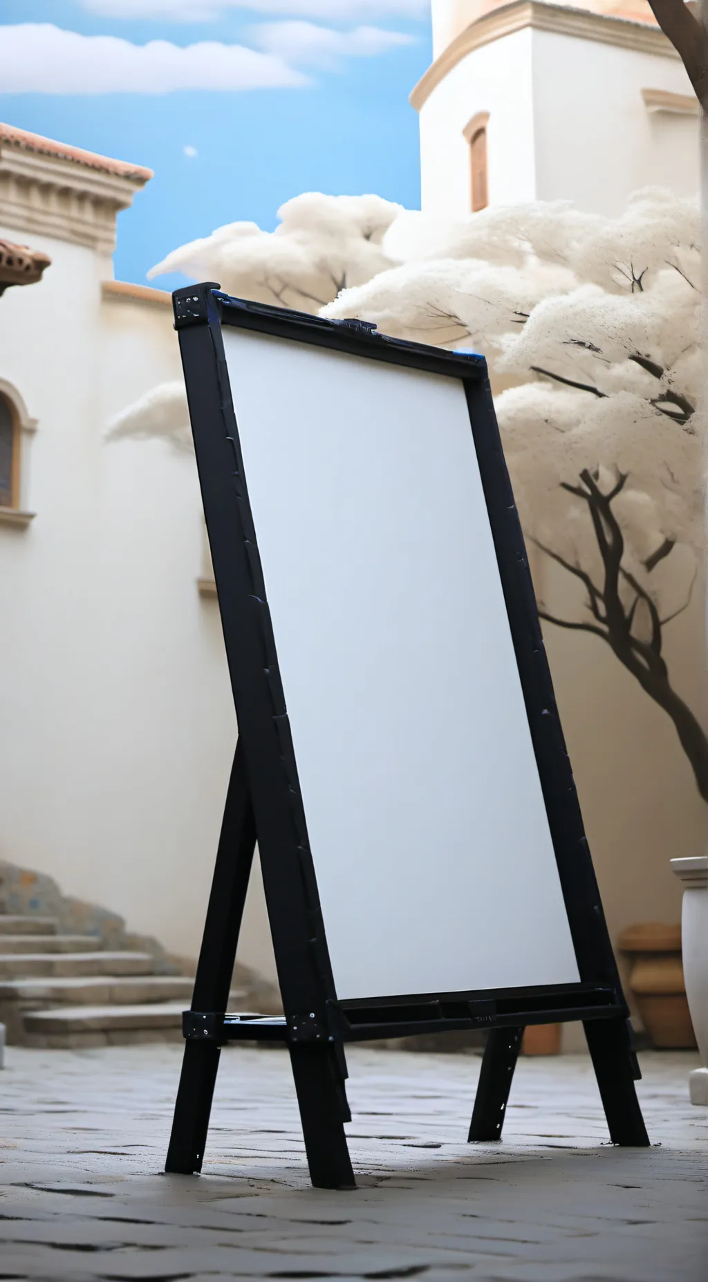 ai character: beatboxing paper background