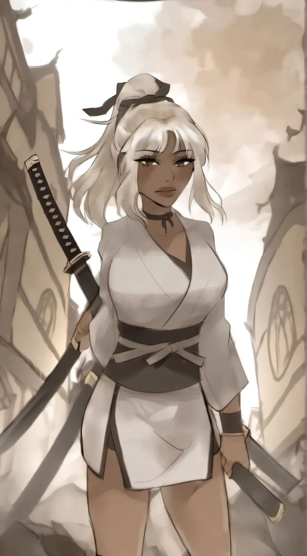 ai character: ♱demon slayer♱ background