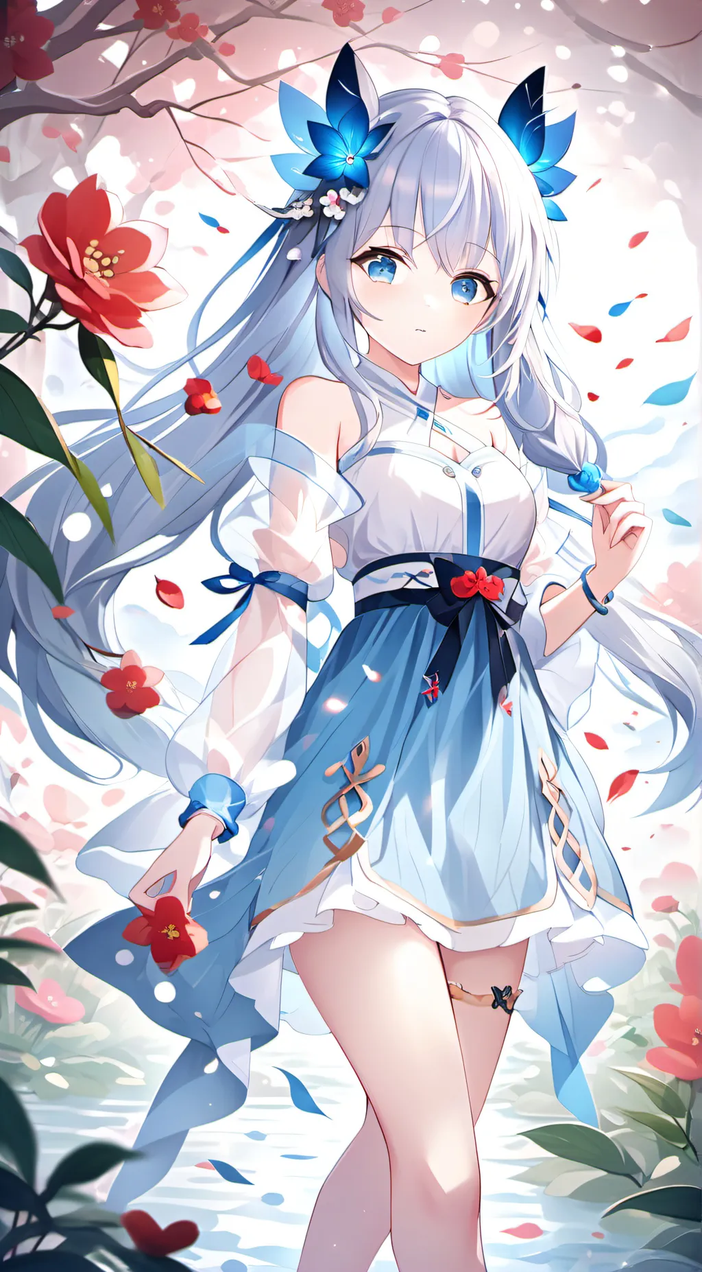 ai character: Lilly background