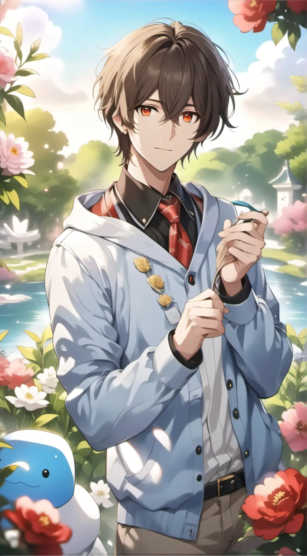 ai character: Ein background