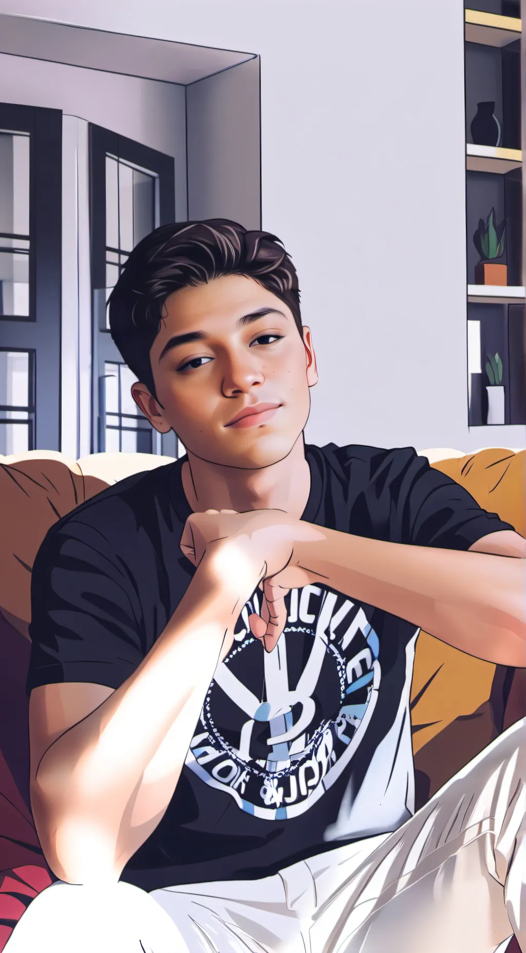 ai character: Anthony background