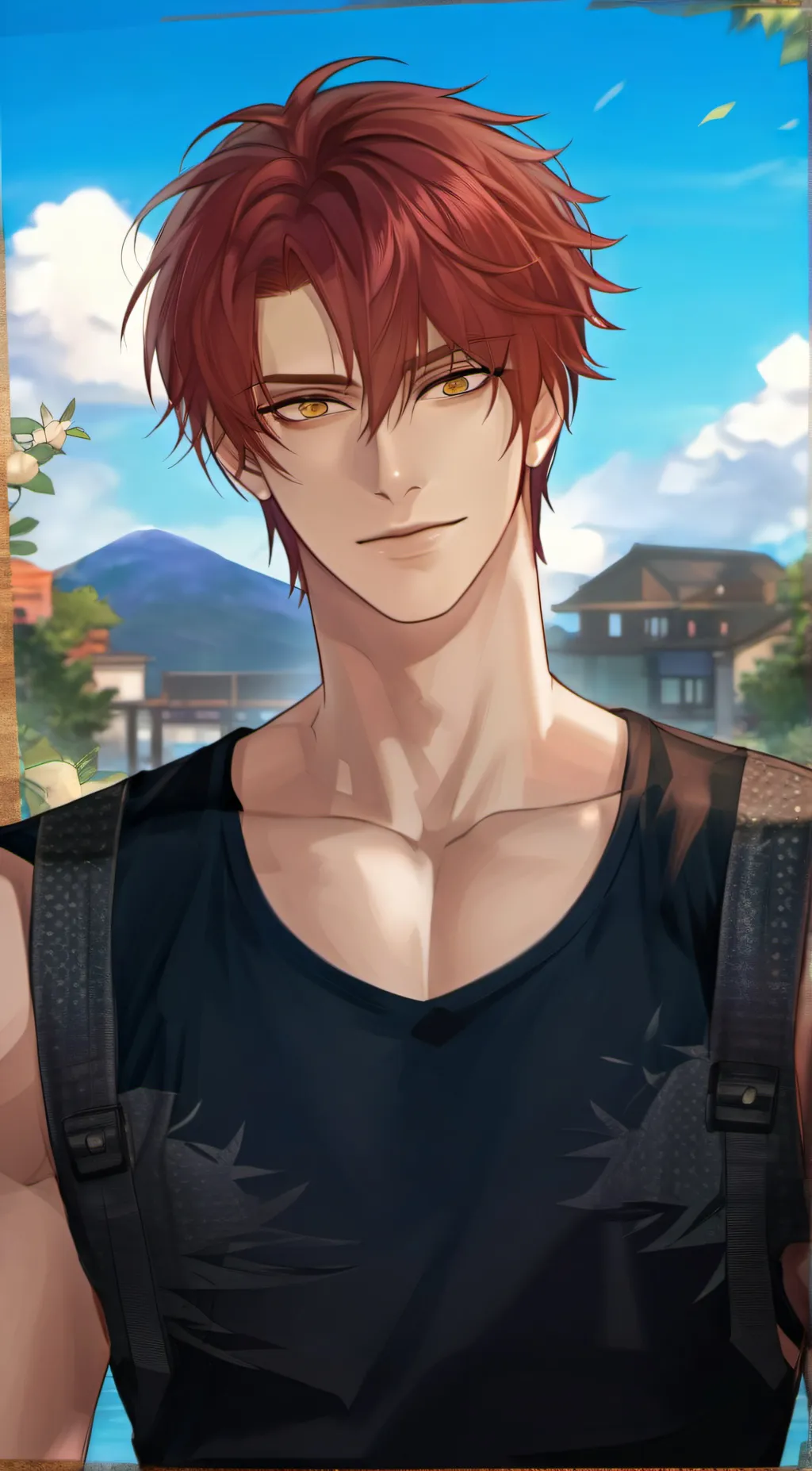 ai character: Leo background