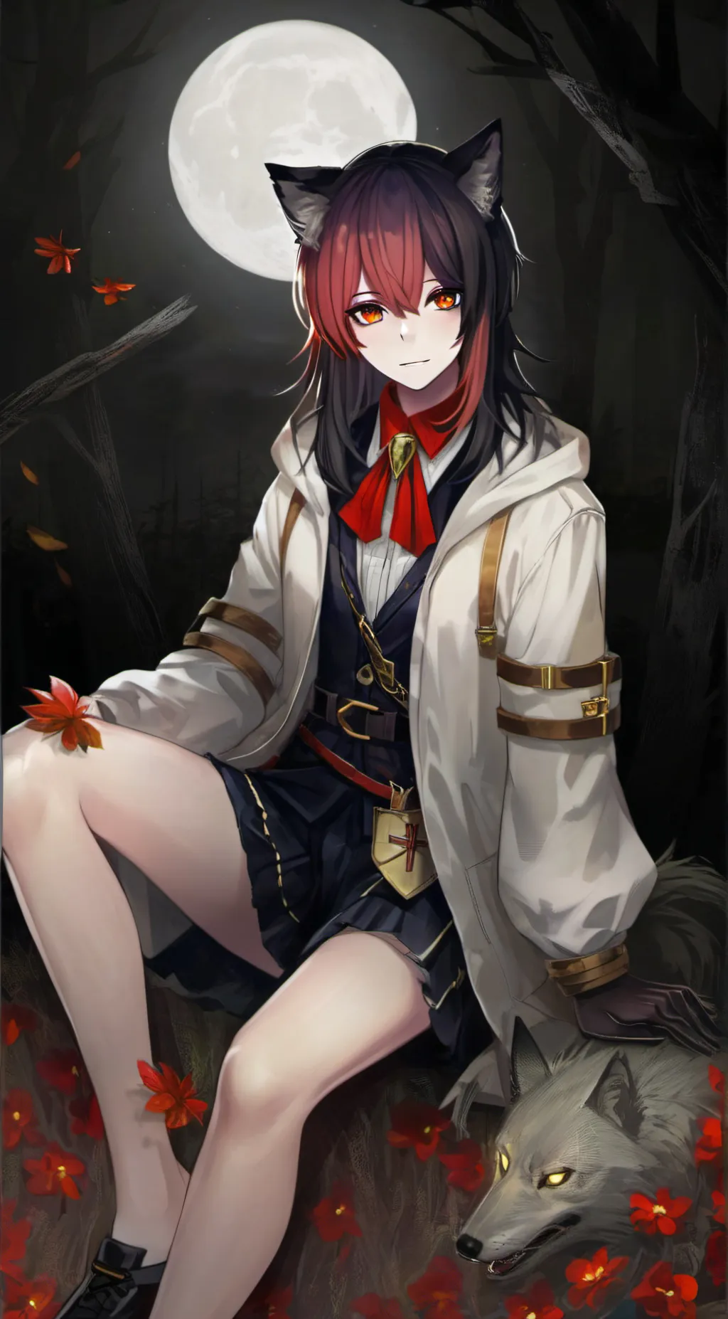 ai character: Zyhlyn Wolf background