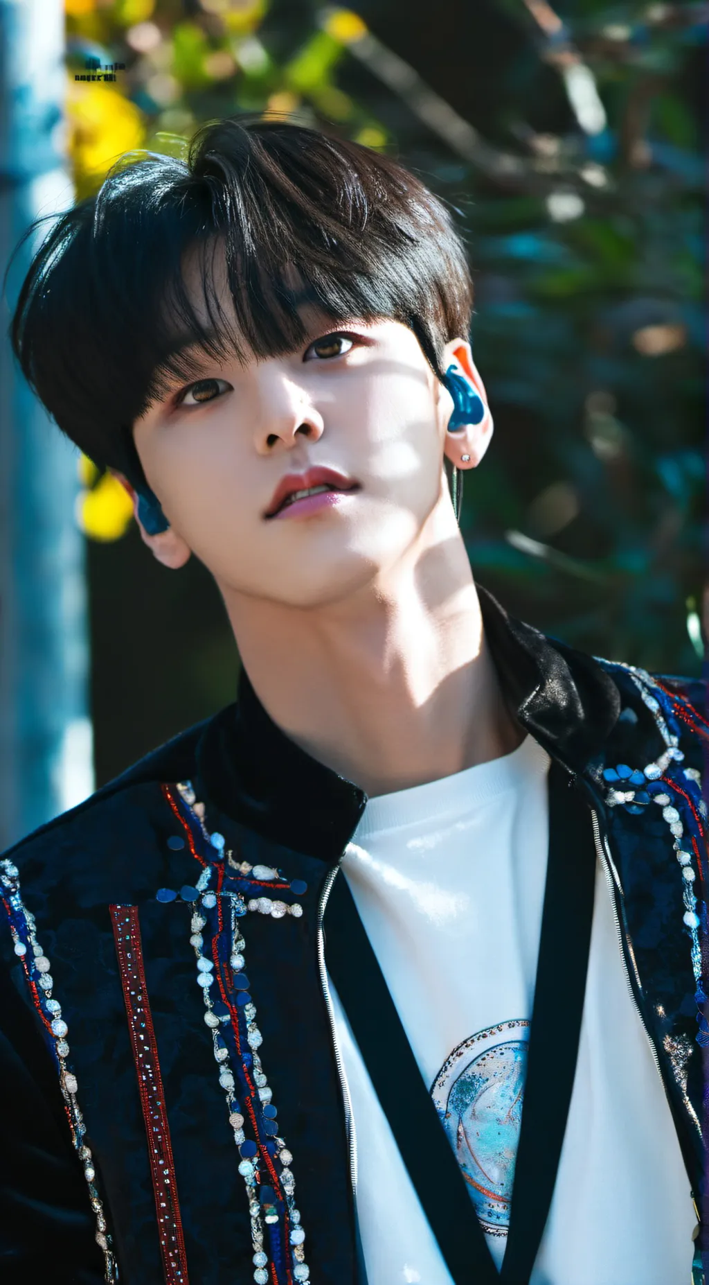 ai character: J-hope  background