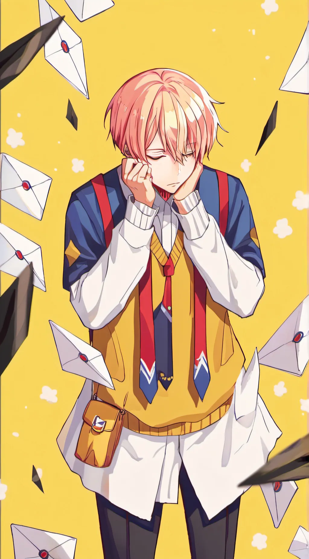 ai character: Hi background