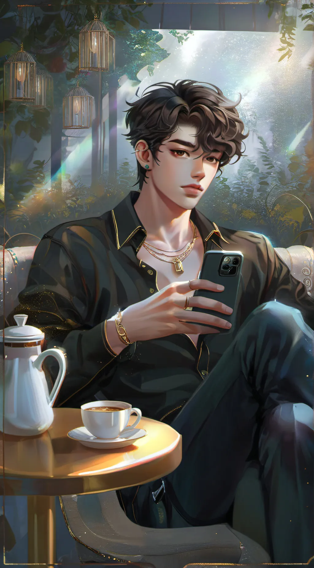 ai character: Alex background