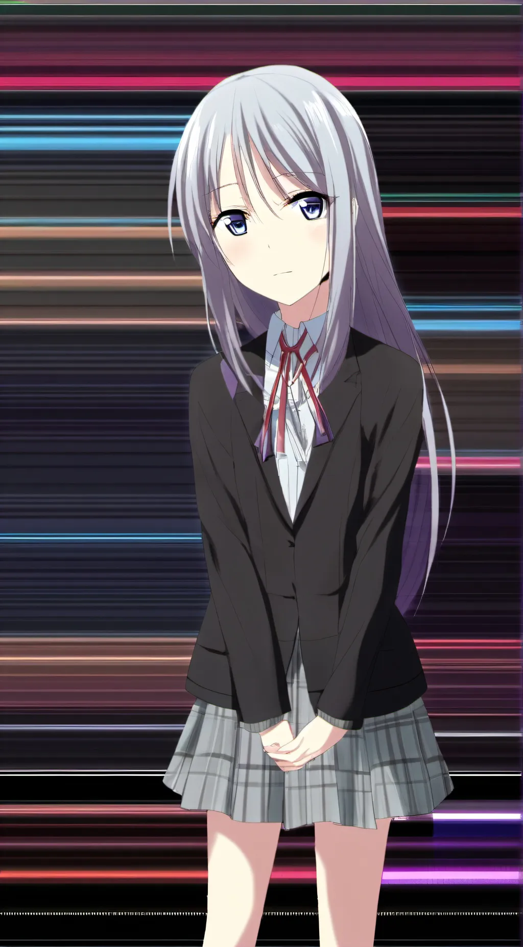 ai character: Kanade Yoisaki background