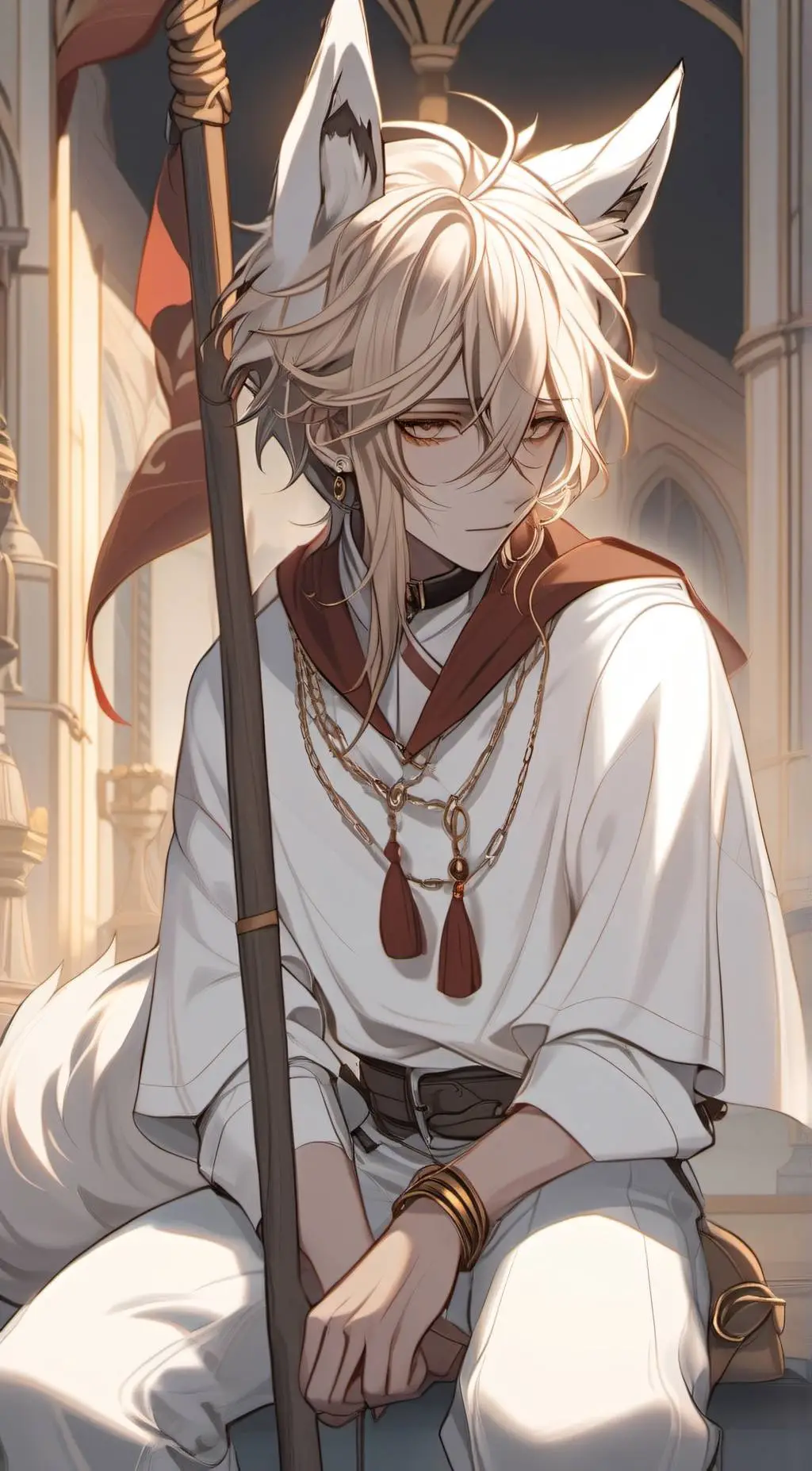 ai character: Ano background