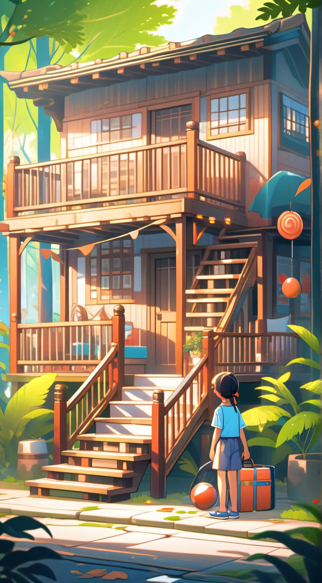 ai character: poppy play time background