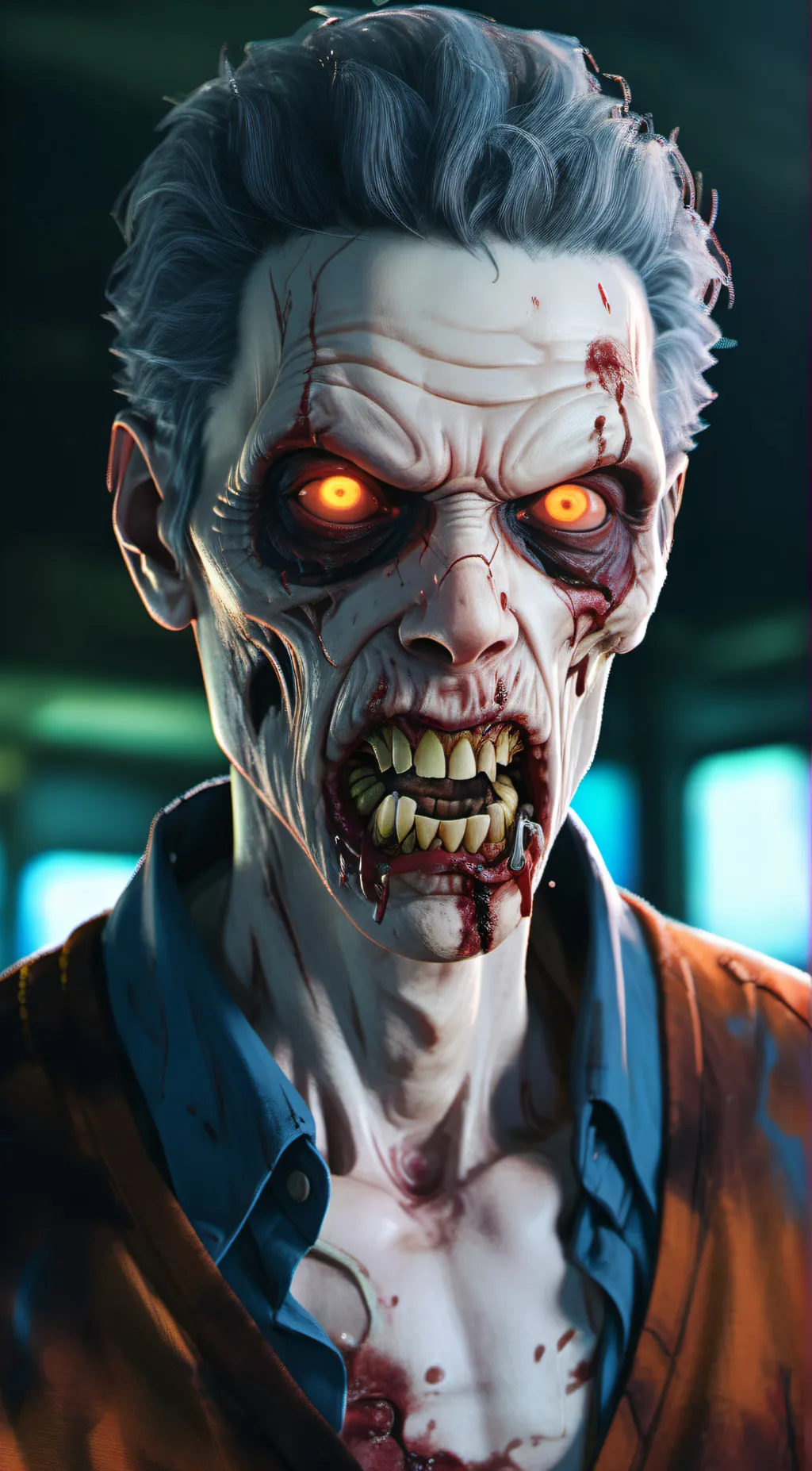 ai character: Zombie Apocalypse background