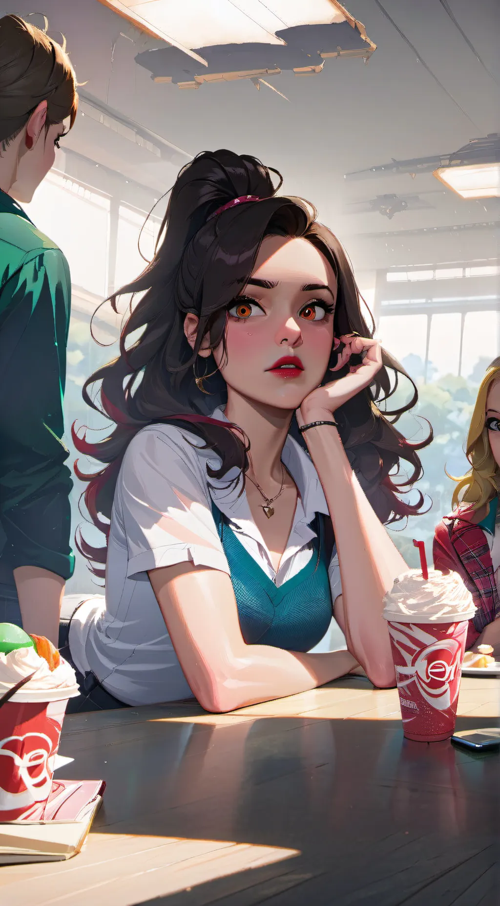 ai character: Jade background