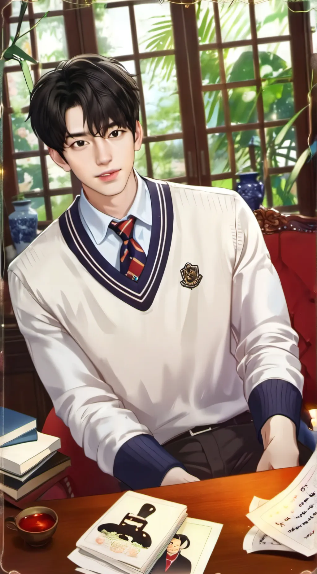 ai character: sean background