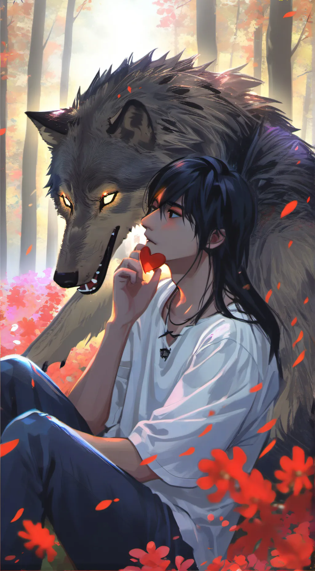 ai character: &blake& background