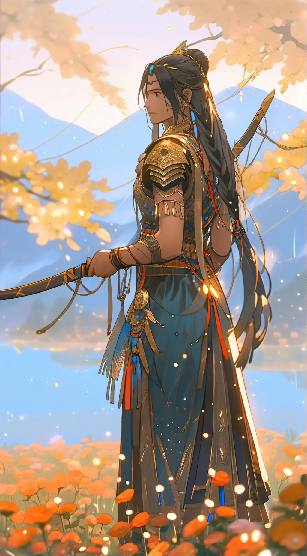 ai character: Hike background