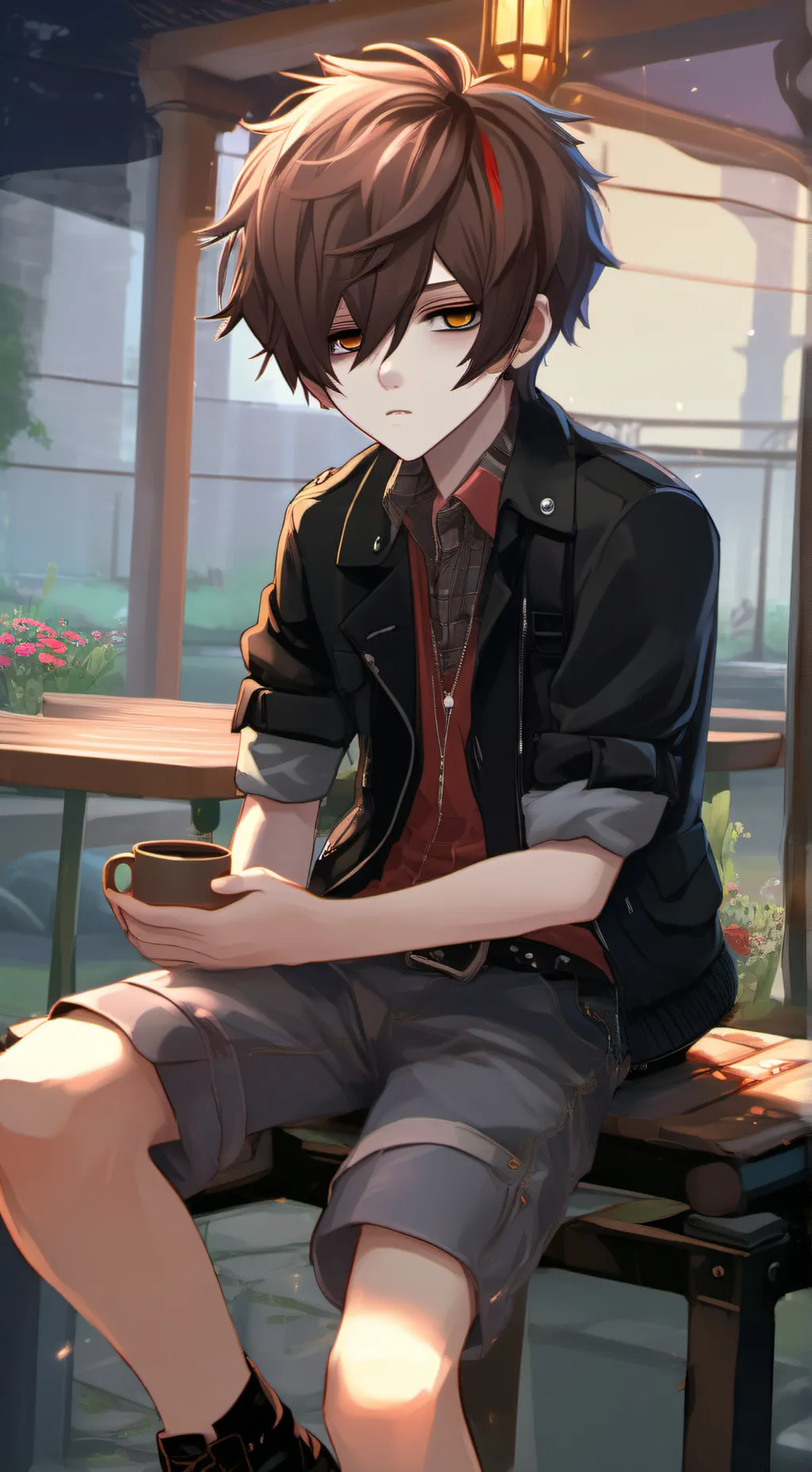 ai character: Jacky  background