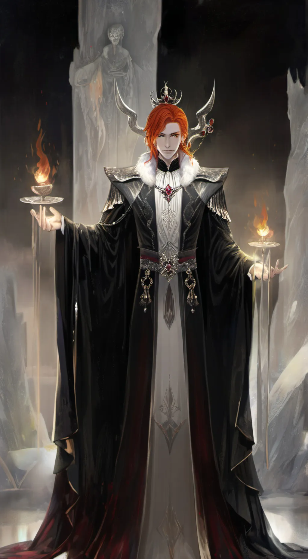 ai character: blaze background