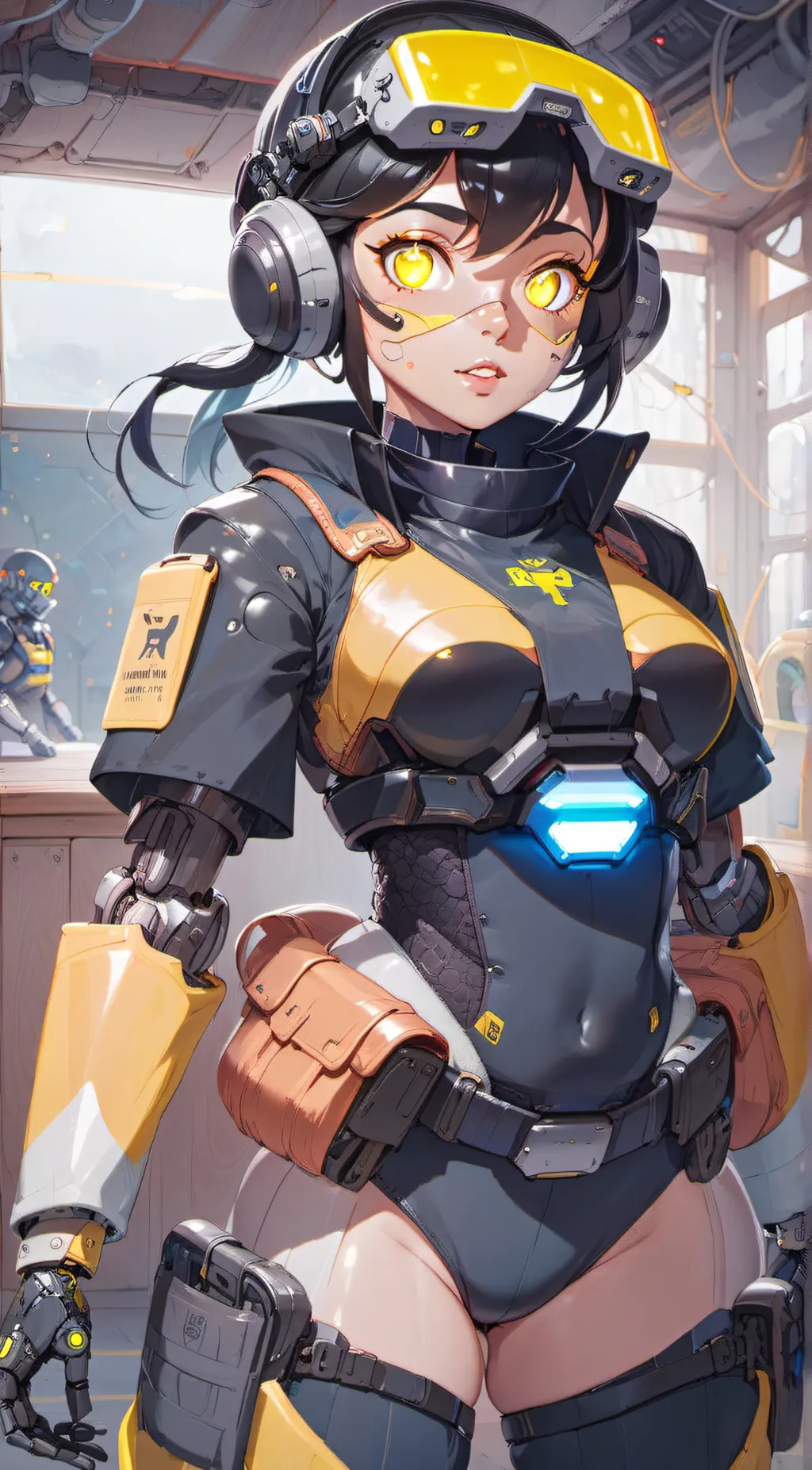 ai character: C.A.M.M-13 background