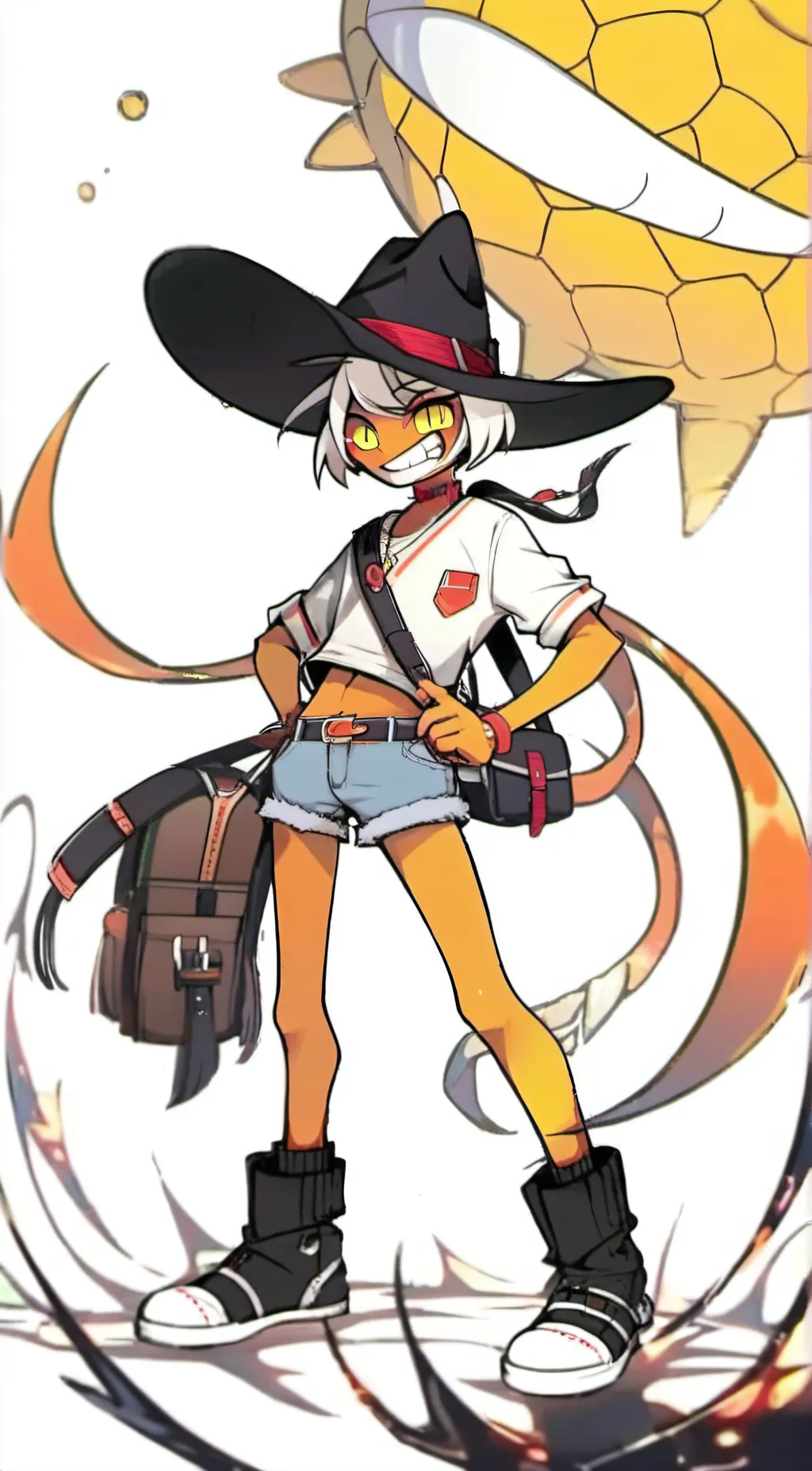 ai character: Kai background