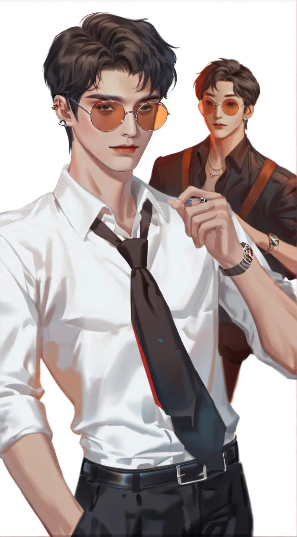 ai character: ♡ Liam & leo ♡ background