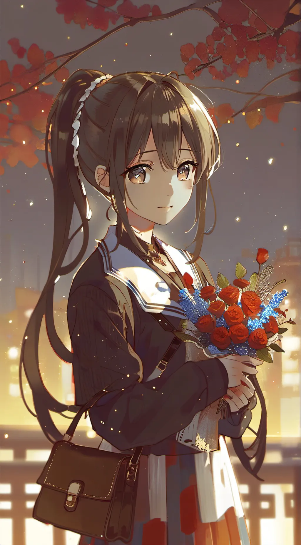 ai character: Sally  background