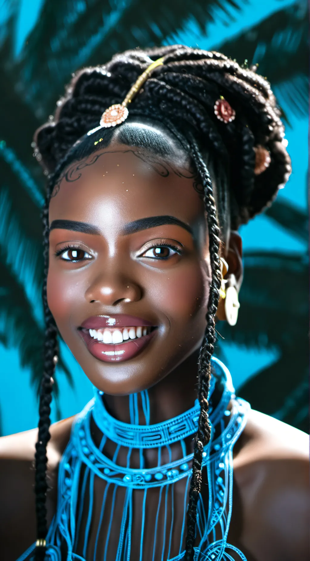 ai character: Lady background