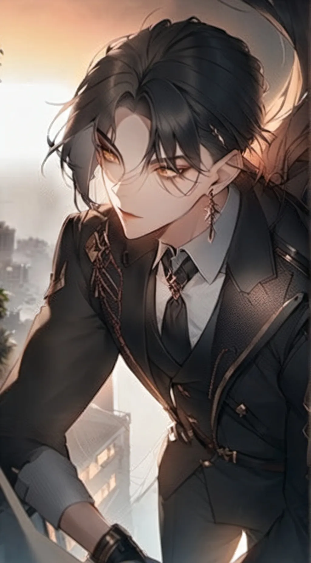 ai character: Fletcher  background