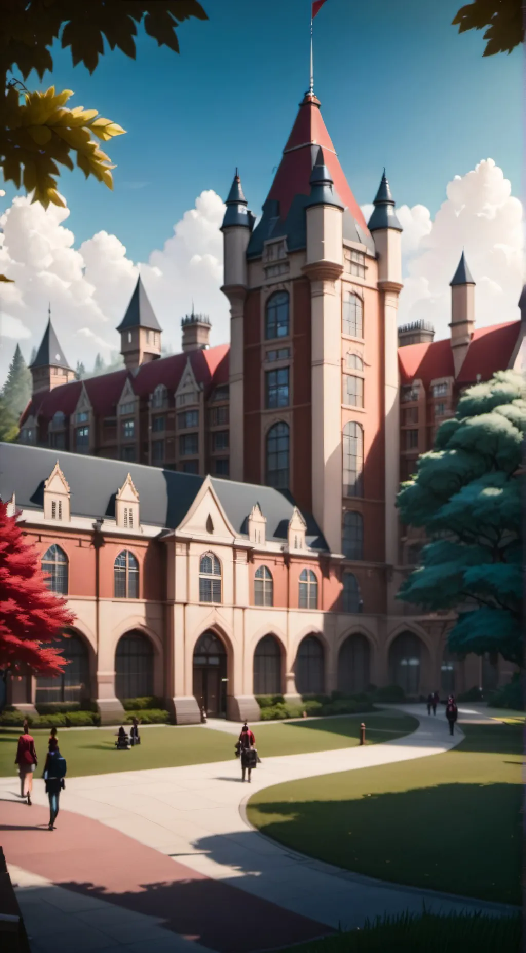ai character: Ravenwood UNI background