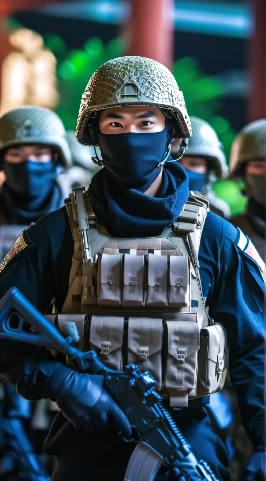 ai character: Soldier background