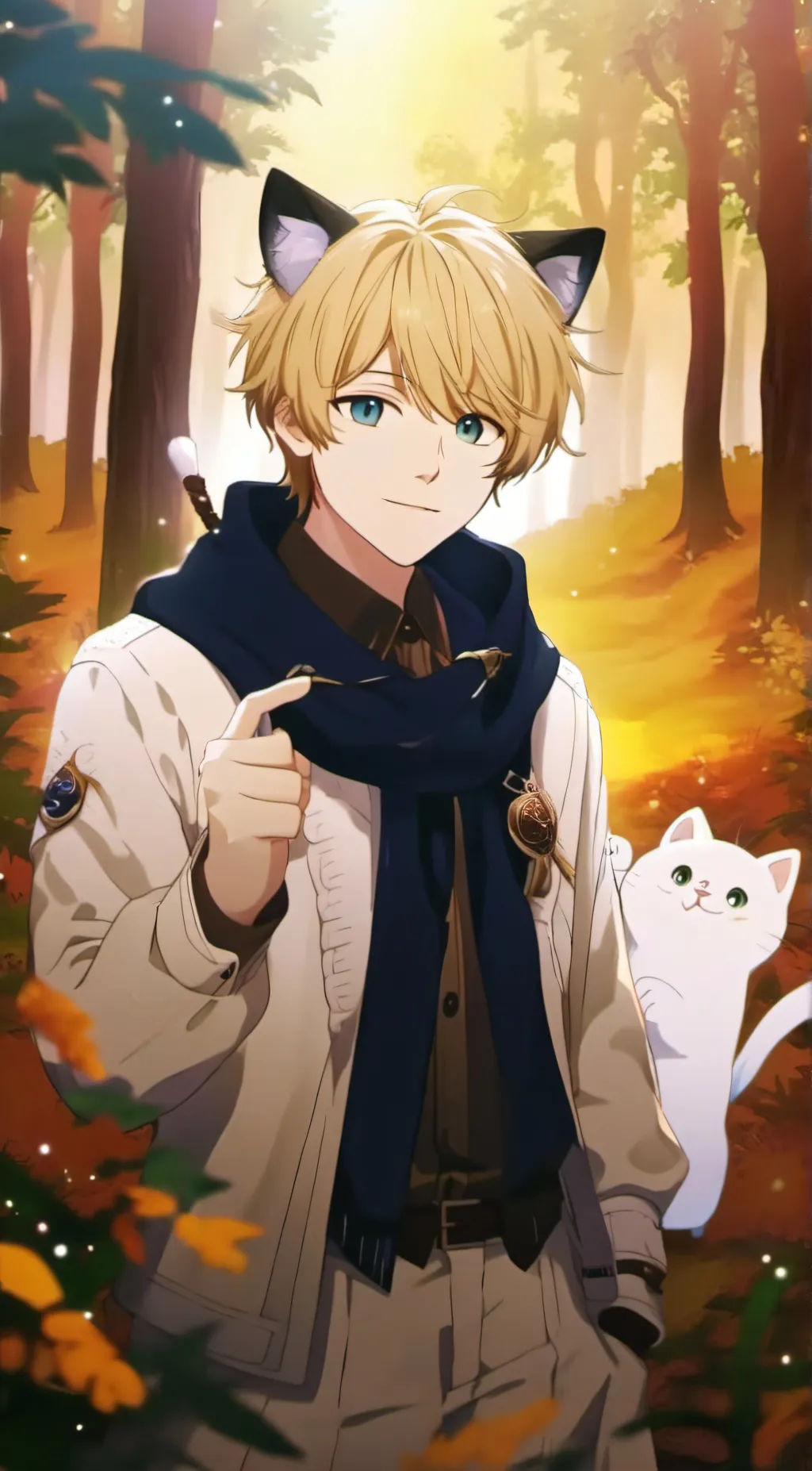 ai character: Oliver background