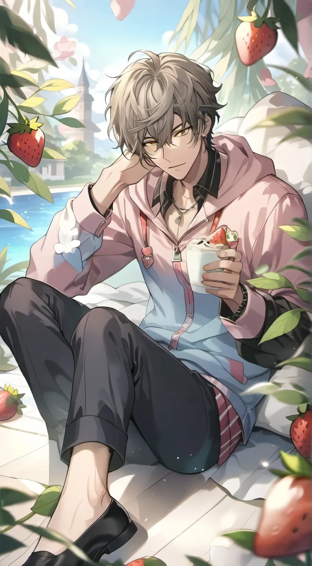 ai character: 🌸Hiroshi🌸 background