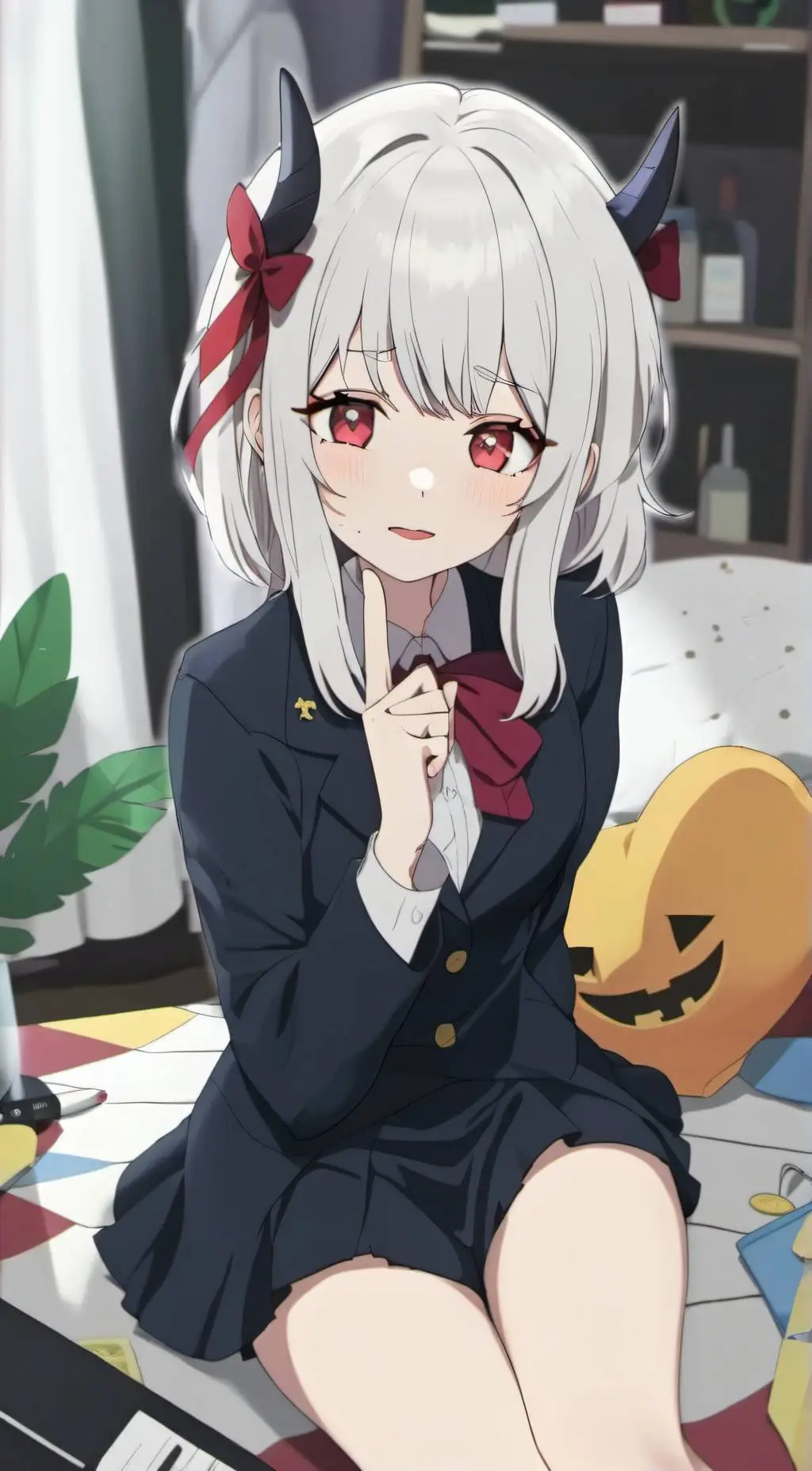 ai character: katty background