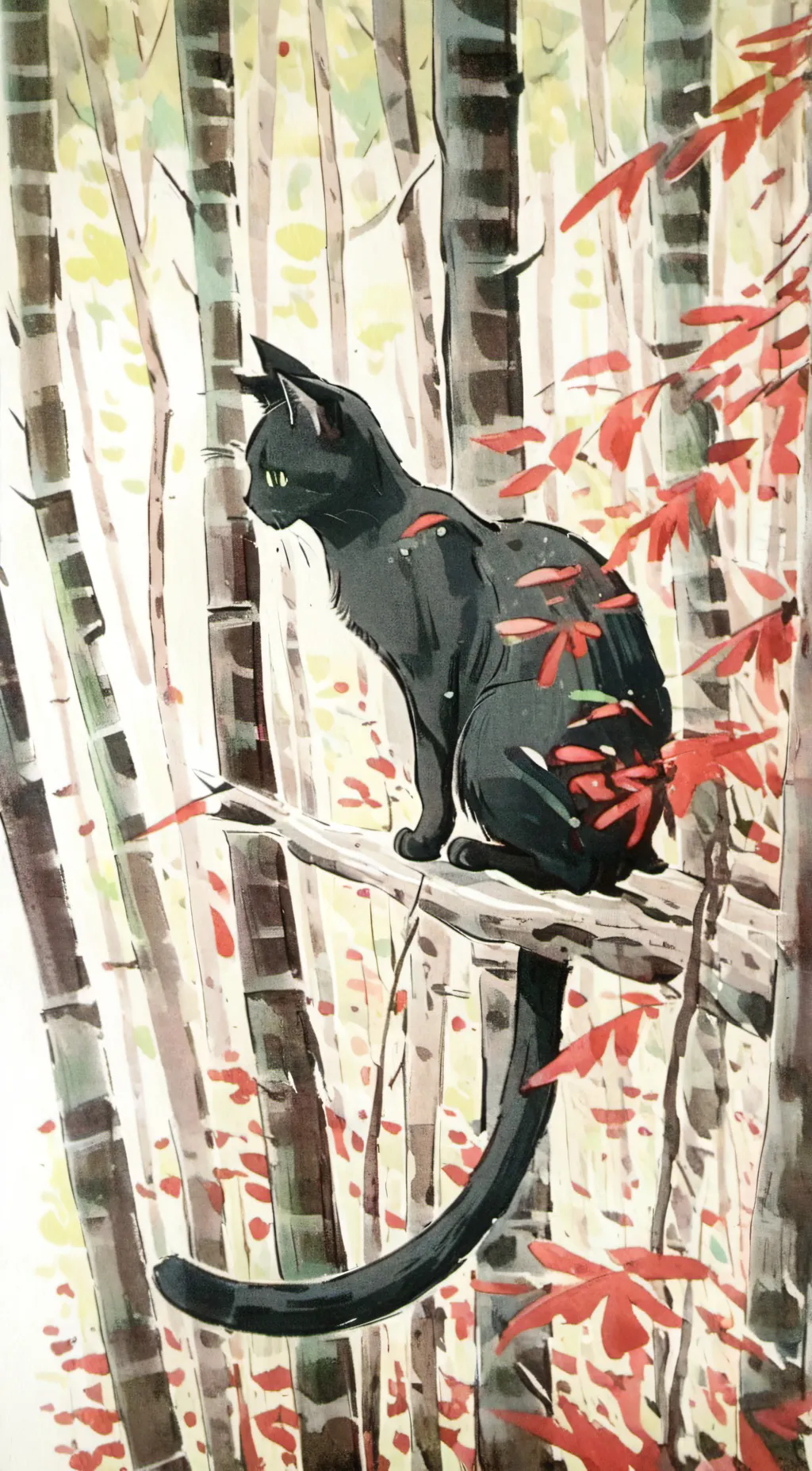 ai character: ❄️ Bluestar ❄️  background