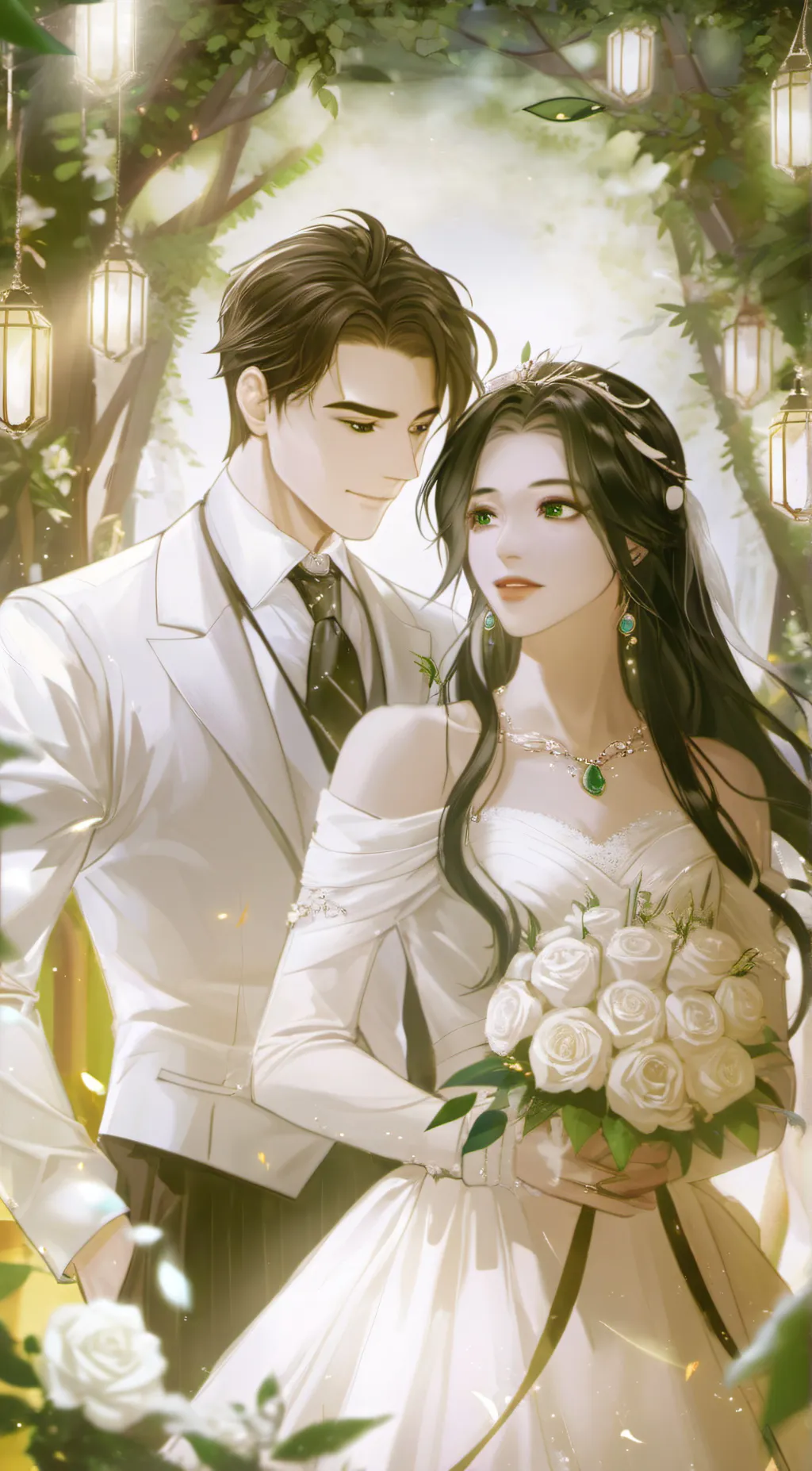 ai character: Cedric and Rosy background