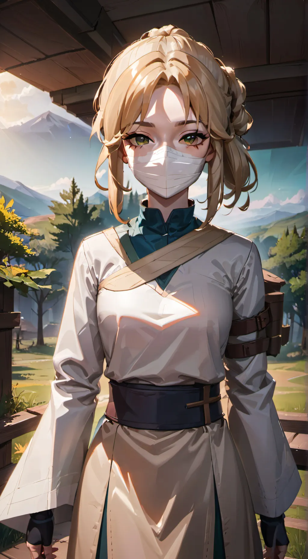 ai character: Sabina~🌻 background