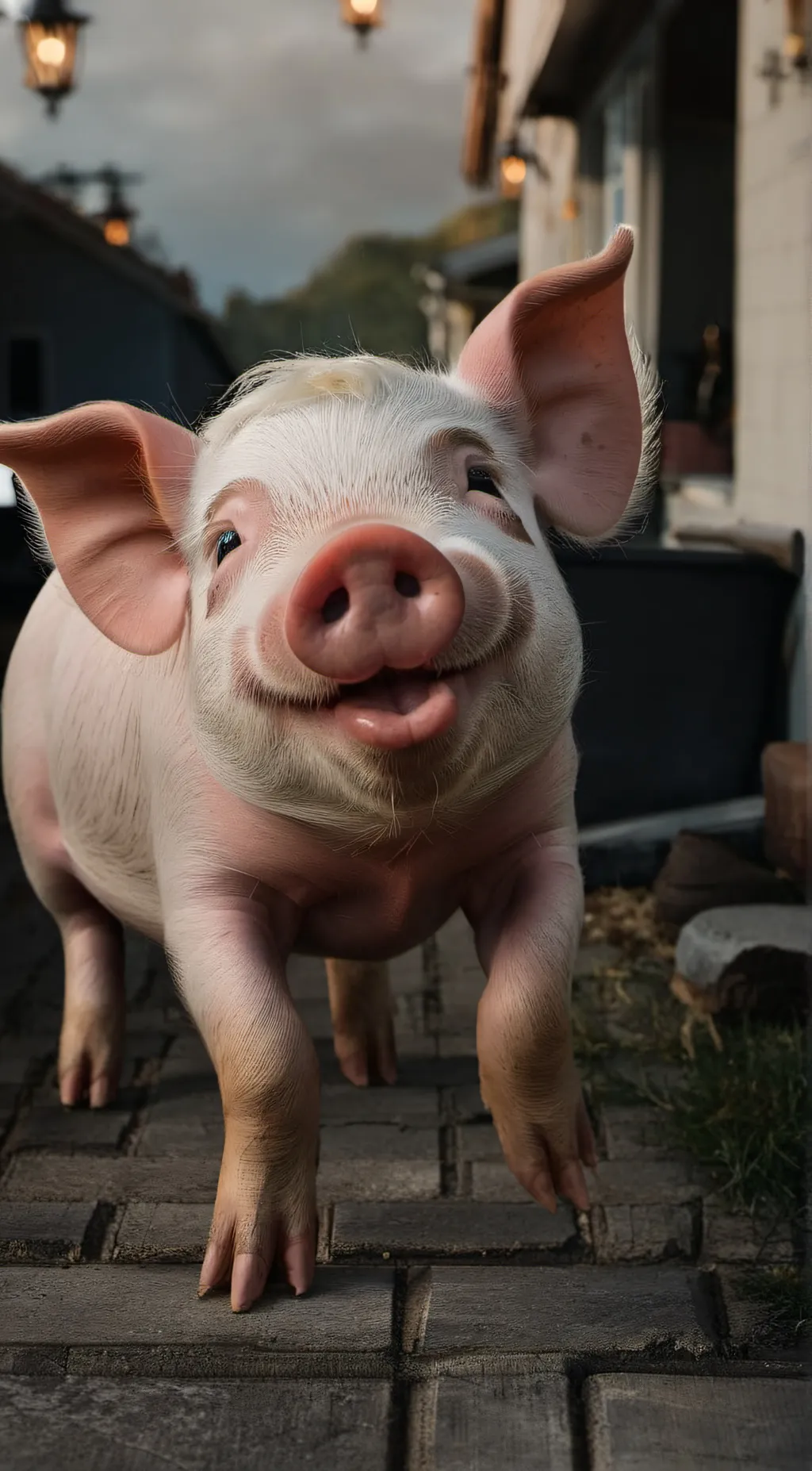 ai character: derp pig background