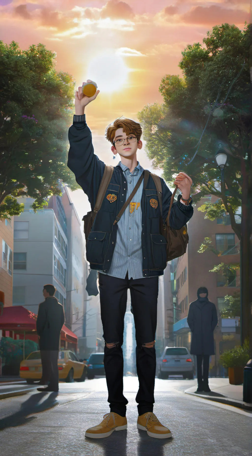 ai character: tinuki background