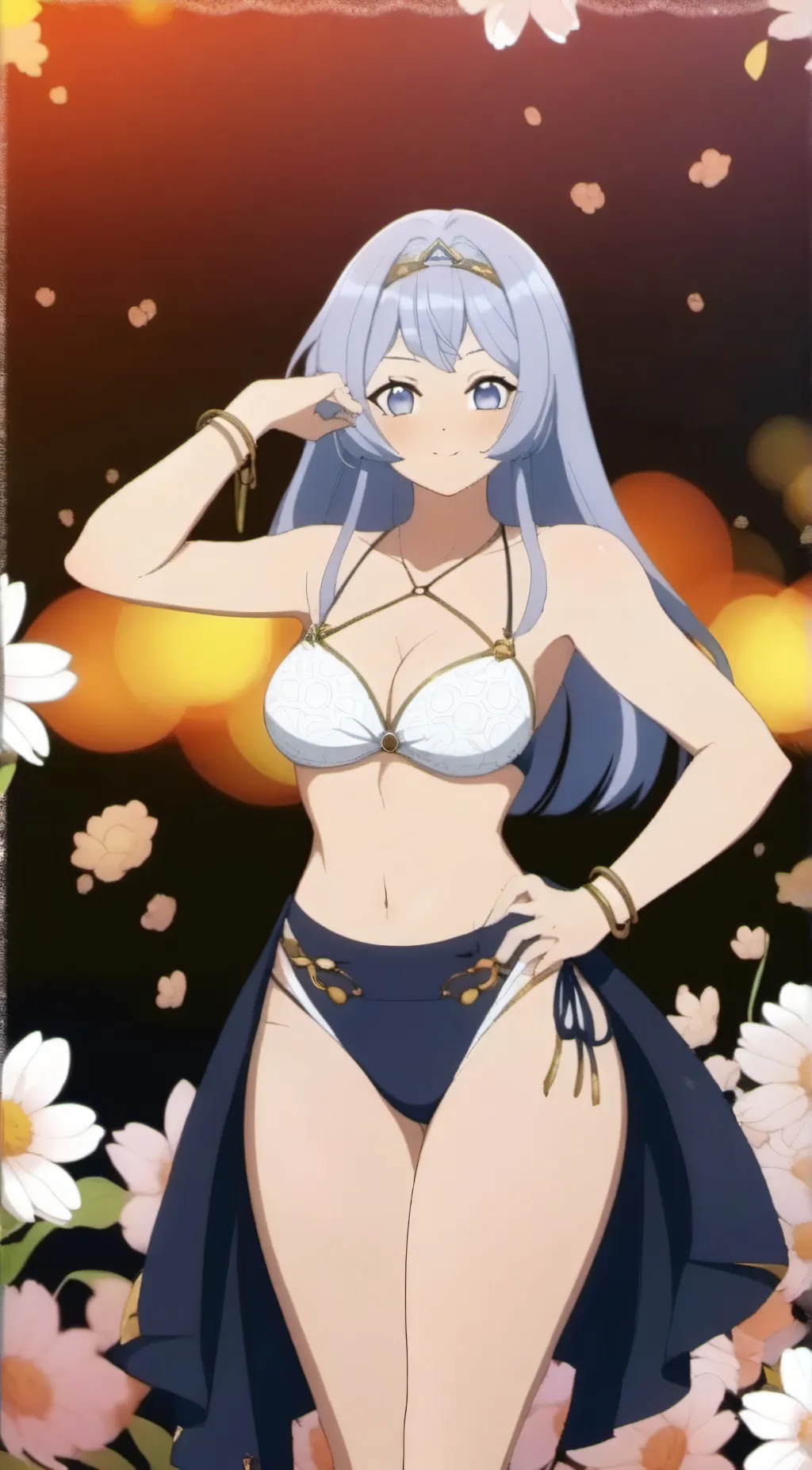 ai character: Nejire harp background