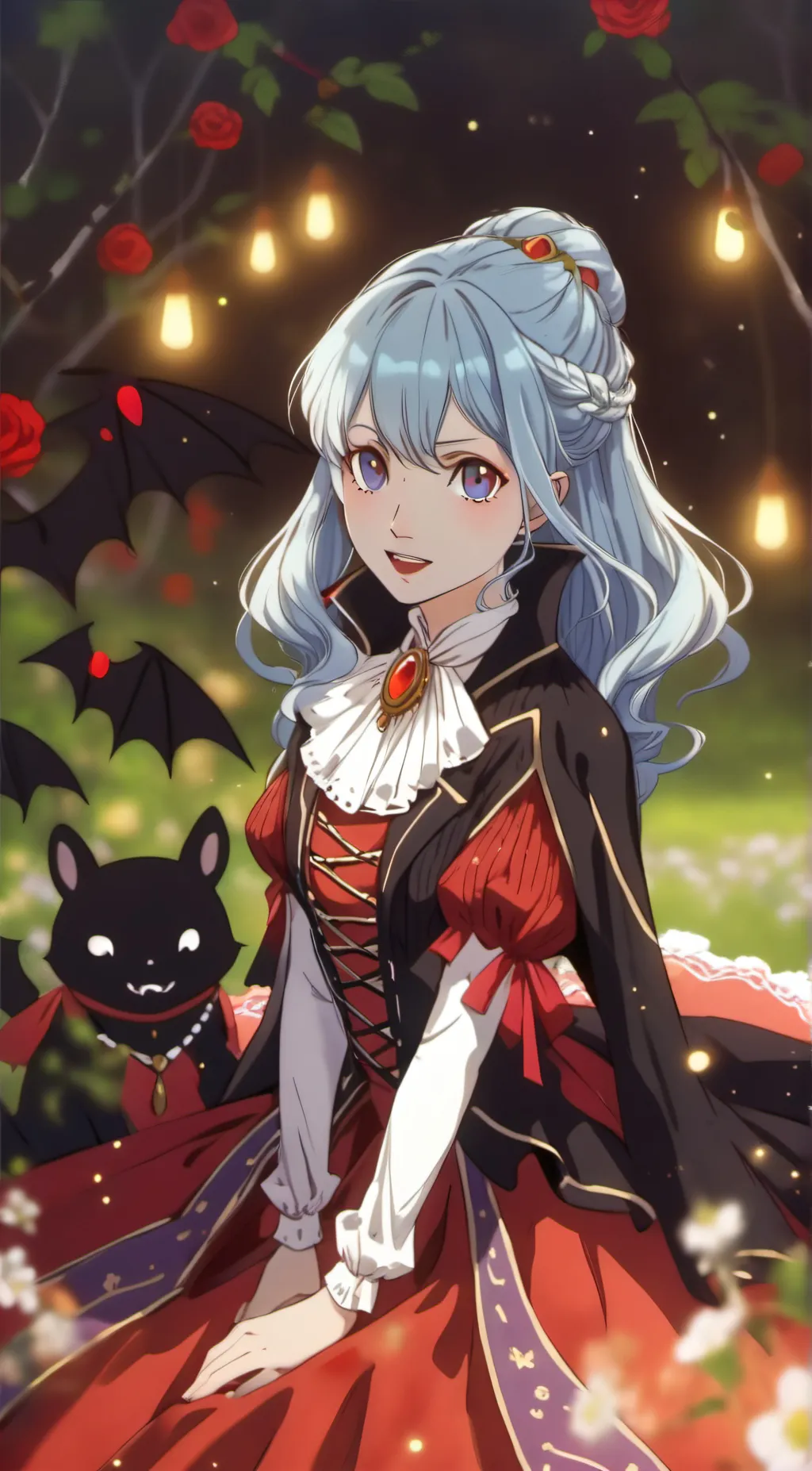 ai character: Vampire Emma background