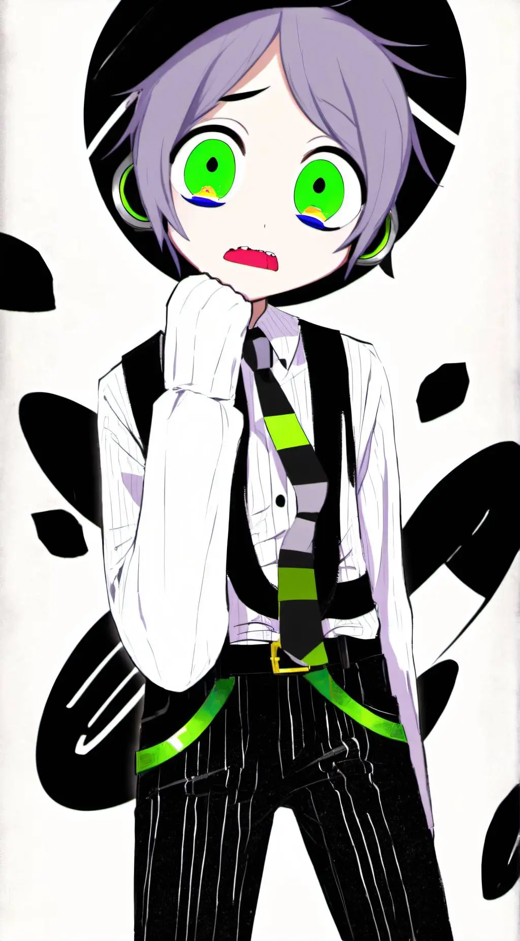 ai character: Puppet/Evan background